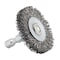 Forney Wire Wheel, Crimped, 1-1/2 in x .008 in x 1/4 in Hex Shank 72726 - alternate 3